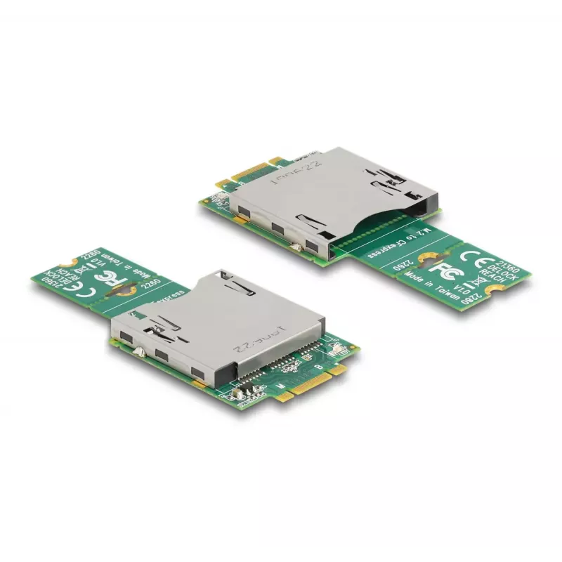 DeLOCK Adapteris M.2 Key B+M (vīrišķais) uz CFexpress Slot, M.2, CFexpress B, CF karte