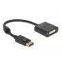 Adapter DisplayPort 1.2 male to DVI female 4K Active DeLOCK 63482