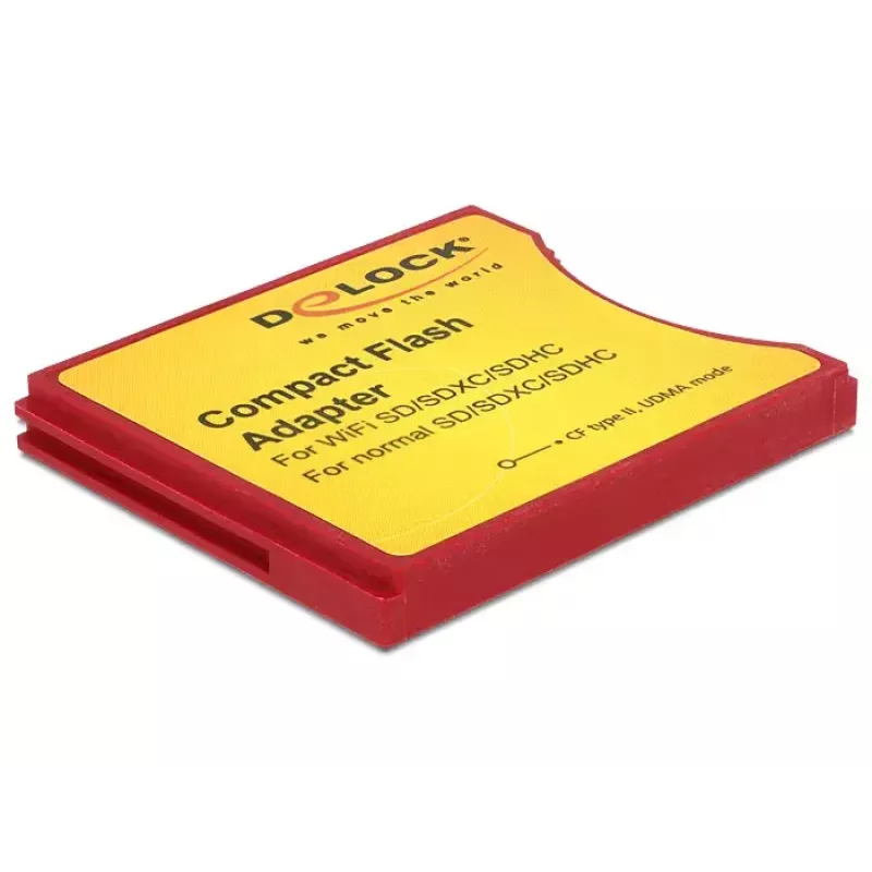 Delock 62542 karšu adapteris SD/SDHC/SDXC uz CompactFlash