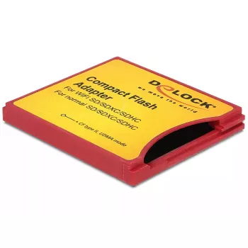 Delock 62542 karšu adapteris SD/SDHC/SDXC uz CompactFlash