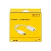Adapter DisplayPort 1.1 male to HDMI female Passive balta DeLOCK 61015