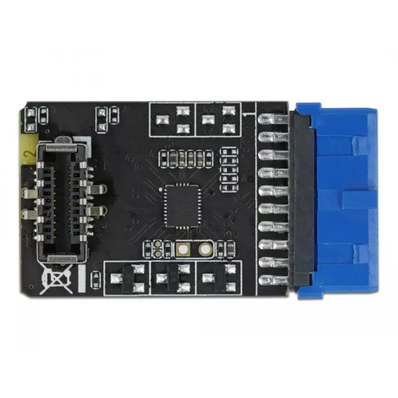 USB Adapter DeLOCK 41981 Type-E Key A Pin Header iekšējā pieslēgvieta uz iekšējo Key A pieslēgvietu