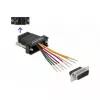 Montāžas komplekts D-Sub 15 kontaktu vīrišķais uz RJ45 sievišķo DeLOCK 66647
