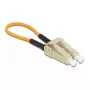 Optiskās šķiedras cilpas adapteris DeLOCK 86930 LC OM2 Daudzmodu Bēšs
