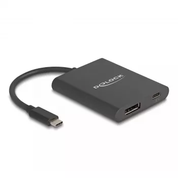 DeLOCK USB Type-C uz DisplayPort adapteris 8K HDR strāvas padeve 60 W