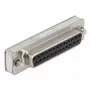 Atgriezeniskās saites adapteris DeLOCK RS-232/422/485 DB25 sievišķais