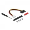 DELOCK M.2 Key A+E uz PCIe x8 NVMe adapteris, leņķveida, ar 20 cm kabeli