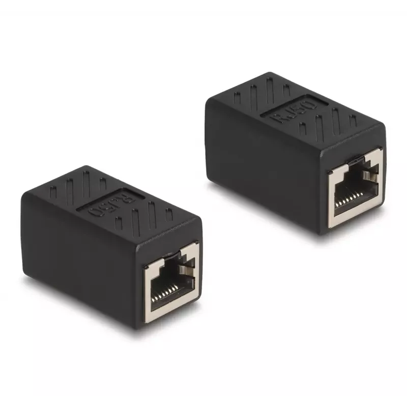 Kabeļa savienotājpāreja DeLOCK 87991 RJ-50 melna