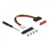 DeLOCK M.2 Key A+E to PCIe x4 NVMe adapteris ar leņķa savienotāju un 20 cm kabeli