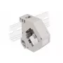 Keystone modulis DELOCK 87159, pelēks/baltss, ligzda, spaiļu savienotājs, 60,1 × 59,4 × 21,6 mm