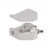 DeLOCK DIN sliedes adapteris ST Simplex ligzda uz ST Simplex ligzda pelēks