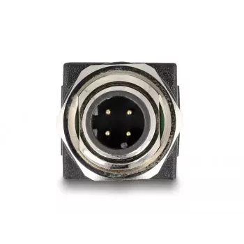 DeLOCK 60061 Kabeļa dzimuma pārveidotājs M12 RJ-45 Melns