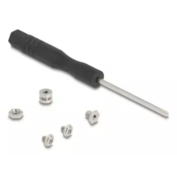 DeLOCK iekšējais M.2 adapteris 64343 pieslēgvieta M.2 vīrišķais zaļš