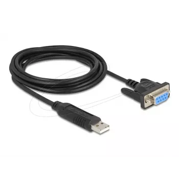 DeLOCK 67382 USB 2.0 uz RS-232 DB9 sērijas adapteris 1,8 m
