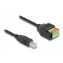 DeLOCK USB Type-C 2.0 Female to Terminal Block Adapter 66457