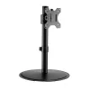 Techly ICA-LCD 401 monitora stiprinājums / statīvs 81.3 cm (32 collas) Galda, Melns