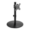 Techly ICA-LCD 401 monitora stiprinājums / statīvs 81.3 cm (32 collas) Galda, Melns