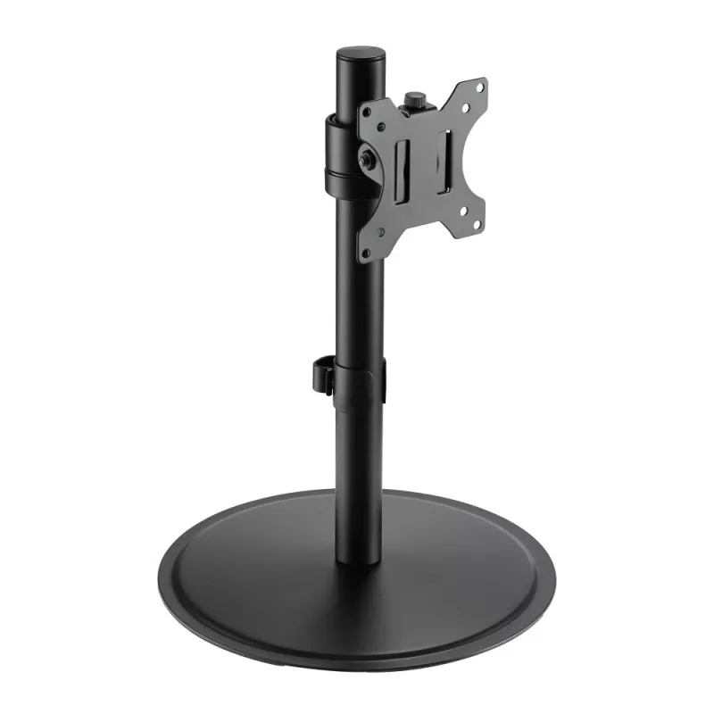 Techly ICA-LCD 401 monitora stiprinājums / statīvs 81.3 cm (32 collas) Galda, Melns
