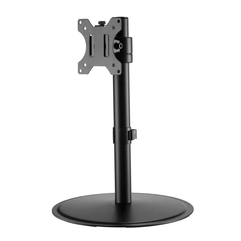 Techly ICA-LCD 401 monitora stiprinājums / statīvs 81.3 cm (32 collas) Galda, Melns