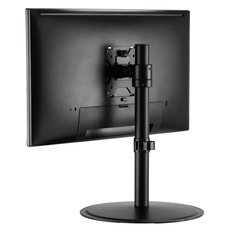 Techly ICA-LCD 401 monitora stiprinājums / statīvs 81.3 cm (32 collas) Galda, Melns