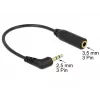 Audio kabelis DeLOCK 0,175 m 2,5 mm/3,5 mm