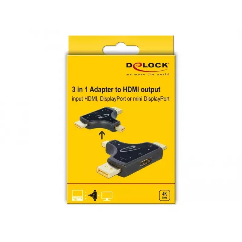 HDMI-A dzimuma mainītājs DeLOCK 64059