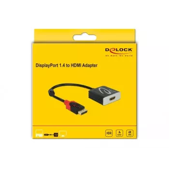 Aktīvais DisplayPort 1.4 uz HDMI adapteris DeLOCK 65207