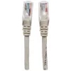 Intellinet tīkla savienojuma kabelis, Cat6, 20m, pelēks, CCA, U/UTP, PVC, RJ45, zelta pārklājuma kontakti, bez aizķeršanās, ar aizsargapvalku, mūža garantija