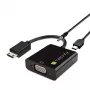 Techly pārveidotājs HDMI Mini C uz VGA IDATA HDMI-VGA4, VGA (D-Sub), HDMI Type C (Mini), vīrišķais, sievišķais, 1920 x 1080 pikseļi, 1080p, 720p, 480p