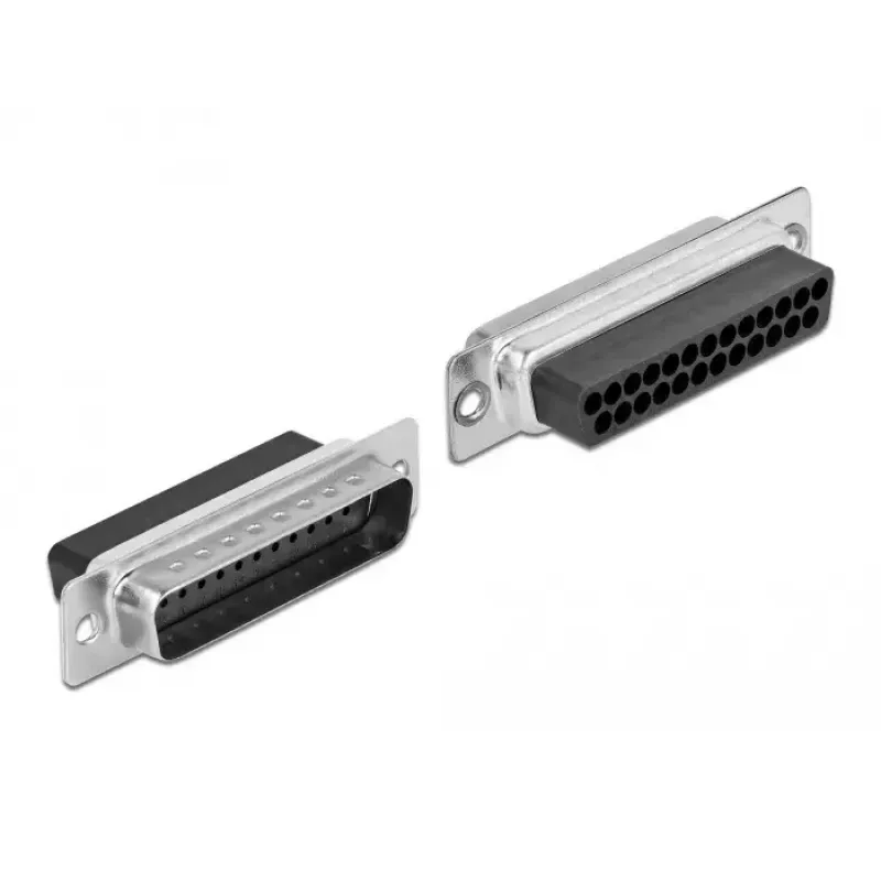 Montāžas komplekts D-Sub 25 kontaktu vīrišķais uz RJ45 sievišķais DeLOCK 66648