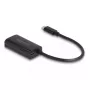 DeLOCK 61026 kabeļa dzimuma pārveidotājs USB C RJ45 melns