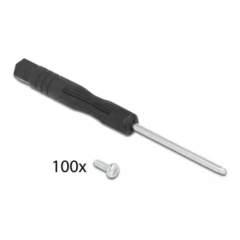 DeLOCK 66816 montāžas komplekts optiskās šķiedras adapteriem (SC, LC, ST), 100 gab.