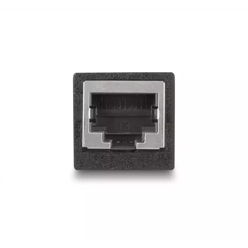 DeLOCK Adapter RJ45 ligzda uz RJ45 ligzda Cat.6 melns