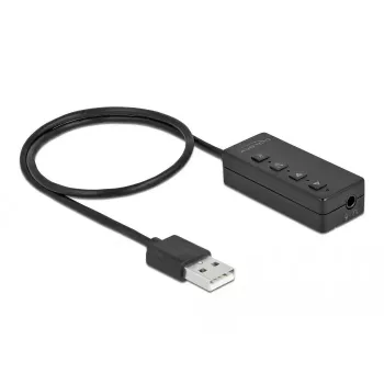 USB austiņu un mikrofona adapteris DeLOCK 66731