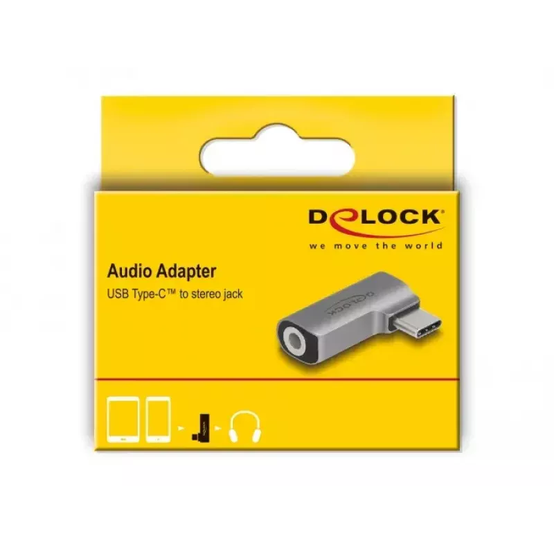 DELOCK audio karte 64192 USB 2.0 kanāli 32 biti 100 dB