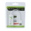 Techly USB2.0 uz ātro Ethernet 10/100 Mb/s pārveidotājs, vadu, USB, Ethernet, 100 Mbit/s, balts
