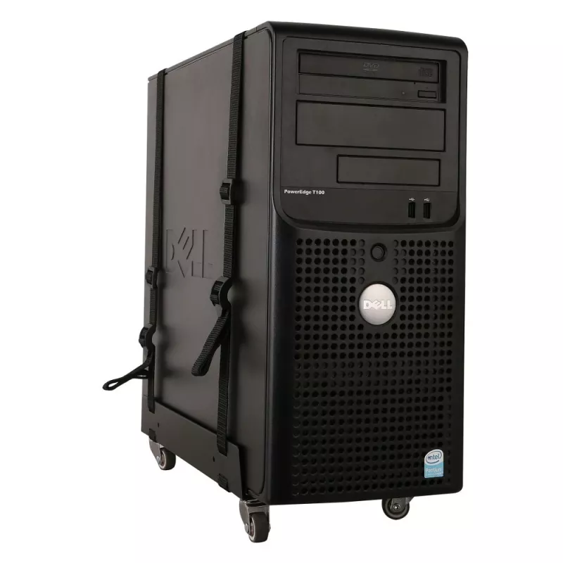 Techly ICA-CS 61 CPU turētājs Pie galda montējams CPU turētājs Melns