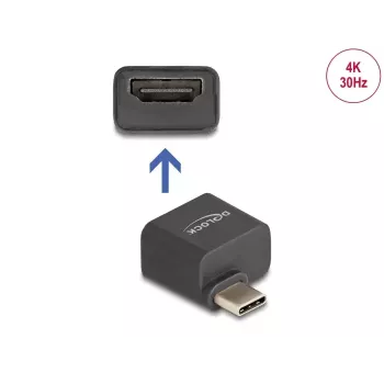 DeLOCK Mini Adapter USB Type-C male to HDMI female DP Alt Mode 4K