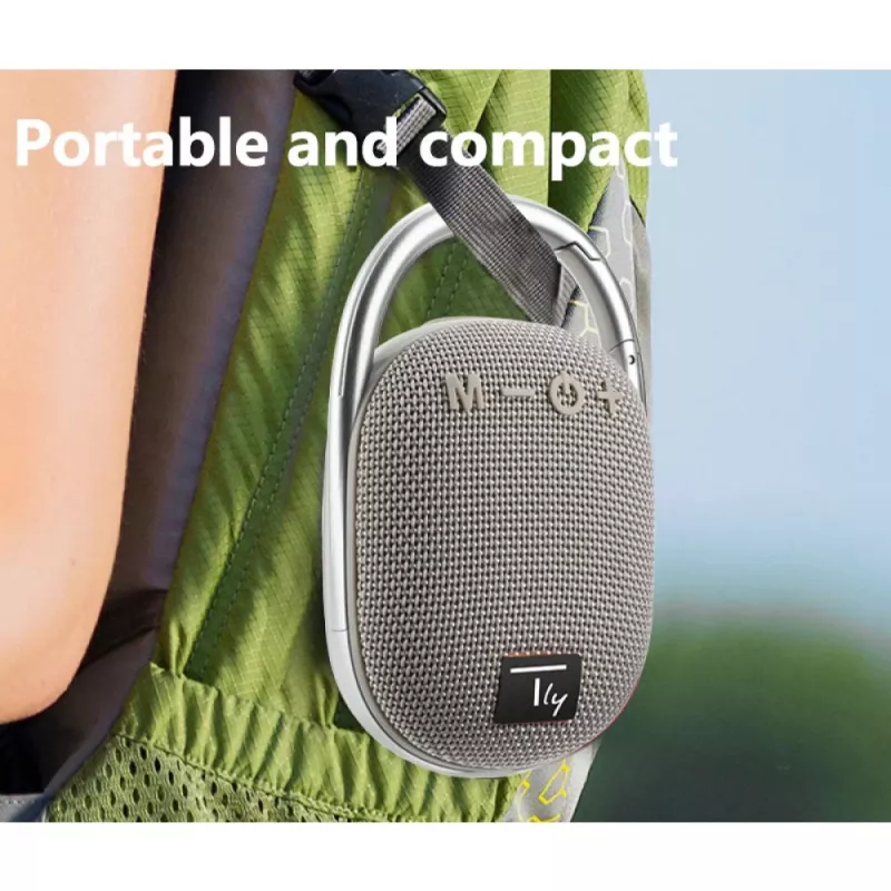 Techly ICASBL321GR pārnēsājamais/ballīšu skaļrunis Mono portatīvais skaļrunis Pelēks 5 W