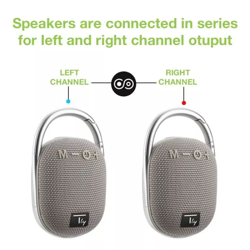 Techly ICASBL321GR pārnēsājamais/ballīšu skaļrunis Mono portatīvais skaļrunis Pelēks 5 W