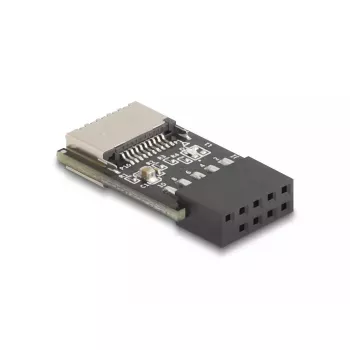 Iekšējais USB Type-E adapteris DeLOCK 67175 USB Type-C sievišķā, pelēks
