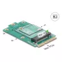 DeLOCK 64339 iekšējais M.2 adapteris Mini PCI Express vīrišķais