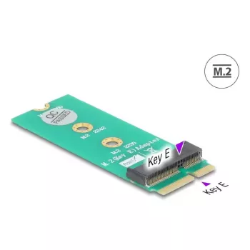 DeLOCK 64340 iekšējais M.2 adapteris, resursdatora saskarne M.2, vīrišķais