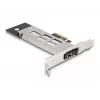 DeLOCK mobilais nodalījums PCI Express karte 1 x M.2 NVMe SSD Low Profile