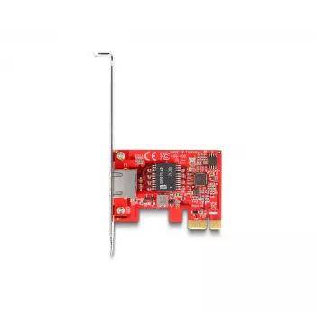 DeLOCK PCI Express x1 karte ar 1 x RJ45 2,5 Gigabit LAN i225 NBASE-T Low Profile