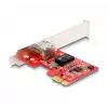 DeLOCK PCI Express x1 karte ar 1 x RJ45 2,5 Gigabit LAN i225 NBASE-T Low Profile