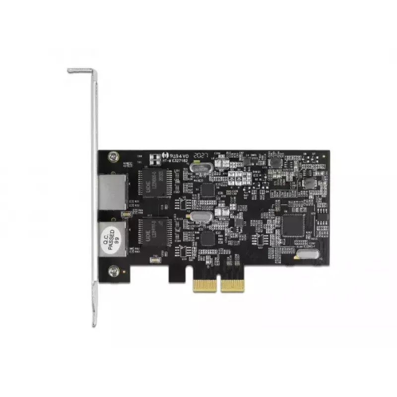 DeLOCK PCI Express x2 karte ar 2 x RJ45 2.5 Gigabit LAN RTL8125