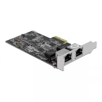 DeLOCK PCI Express x2 karte ar 2 x RJ45 2.5 Gigabit LAN RTL8125