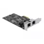 DeLOCK PCI Express x2 karte ar 2 x RJ45 2.5 Gigabit LAN RTL8125