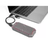 SSD korpuss DeLOCK 42015 pelēks M.2 20 Gbit/s USB Type-C